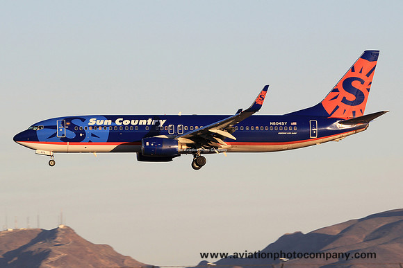 Sun Country Boeing 737-800 N804SY at Las Vegas (2014)