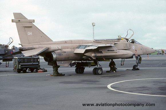 RAF 54 Squadron Sepecat Jaguar GR.1 XX974/GH (1992)