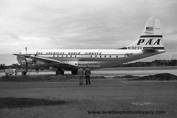 Pan American World Airways Boeing 377-10-26 Stratocruiser N1023V