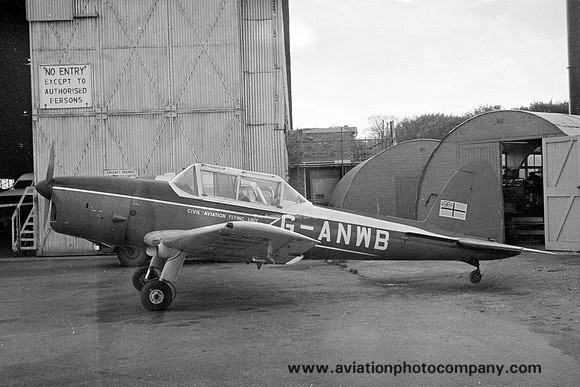 Civil Aviation Flying Unit DHC-1 Chipmunk G-ANWB (1969)