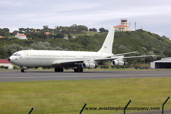 Israeli Air Force Boeing KC-707 275 at Lajes (2015)
