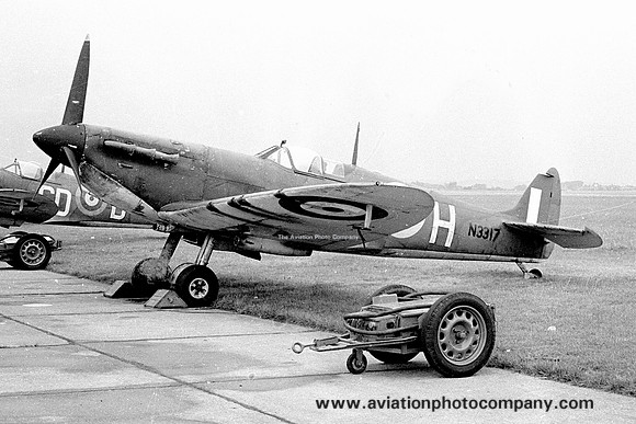 RAF Supermarine Spitfire N3317 used in the Battle of Britain film (1968)