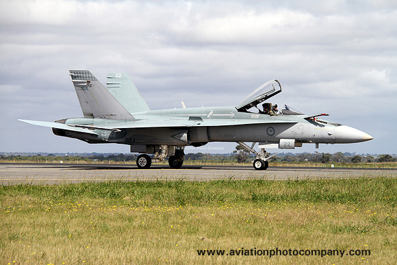 RAAF 77 Squadron McDonnell Douglas F/A-18A A21-22 (2011)