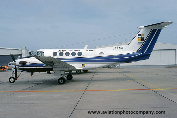 Avdev Airlines Davey Beech King Air 200 VH-AAZ (1981)