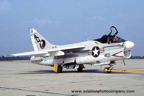US Navy VA-12 LTV A-7E 159281/AG-401 (1976)