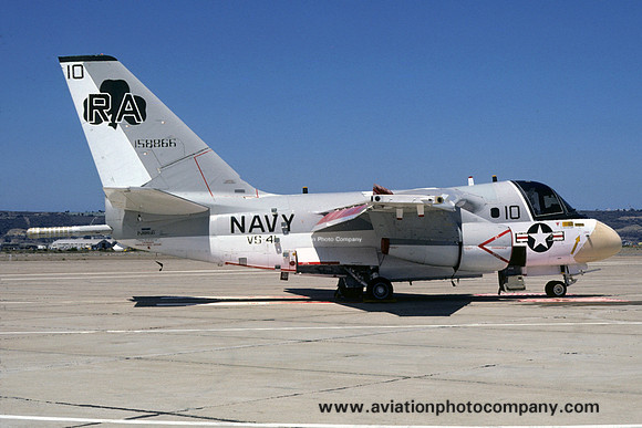 US Navy VS-41 Lockheed S-3A Viking 158866/RA-10 (1974)