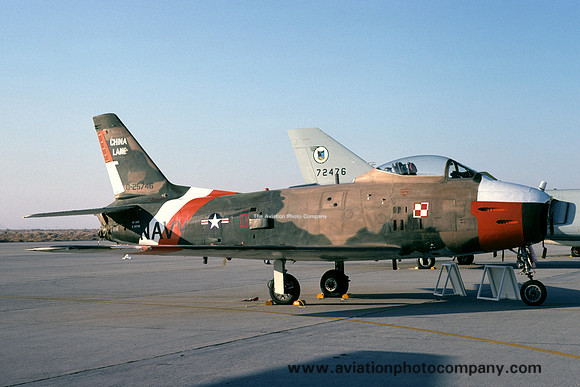 US Navy China Lake North American QF-86H 25746 (1974)