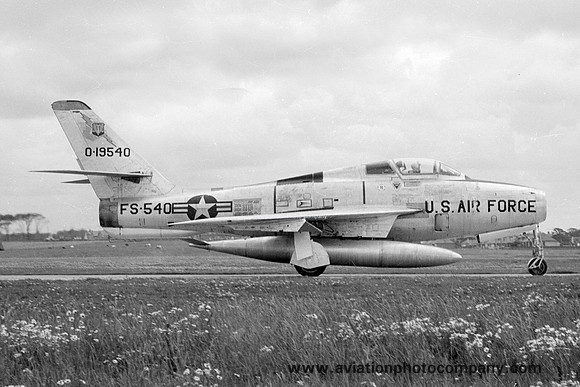 USAF TAC Republic F-84F 51-9540 (1962)