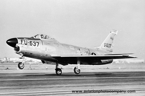 USAF North American F-86D 52-3637