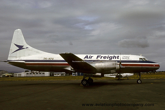Air Freight NZ Convair 580 ZK-KFU (1998)