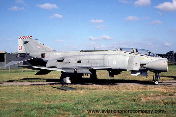 RAF 56 Squadron McDonnell F-4M Phantom FGR.2 XV429 stored at RAF Wattisham (1991)