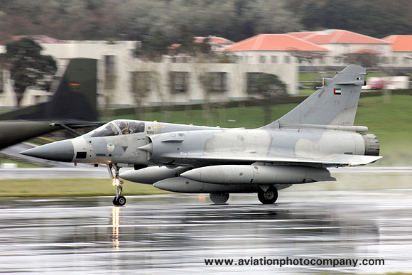 UAE Air Force Dassault Mirage 2000-9 731 at Lajes (2013)