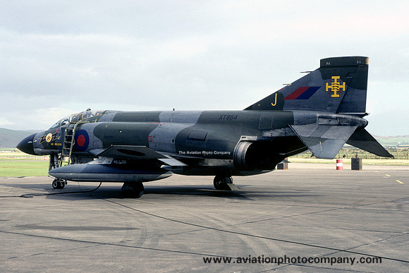 RAF 111 Squadron McDonnell F-4K Phantom FG.1 XT864/J (1981)