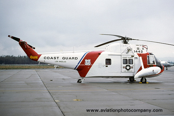 US Coast Guard Los Angeles Sikorsky HH-52A CG1442 (1976)
