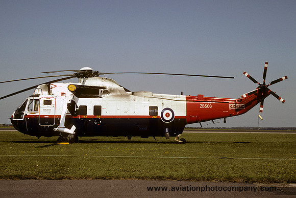 RAE Westland Sea King 4X ZB506 at IAT Boscombe Down (1992)