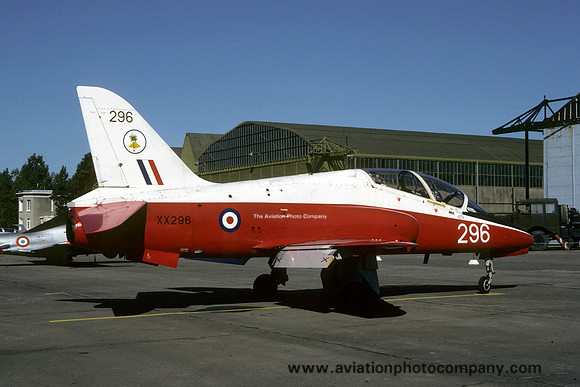 RAF 4 FTS Hawker Siddeley Hawk T.1 XX296 (1981)