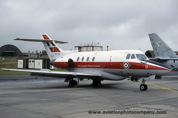 RAF 6 FTS HS125 Dominie T.1 XS738/U (1992)