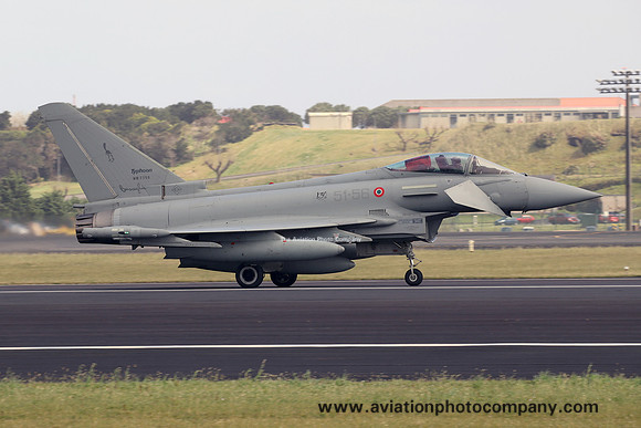 Italian Air Force 51 Stormo Eurofighter F-2000A MM7356/51-56 at Lajes (2024)
