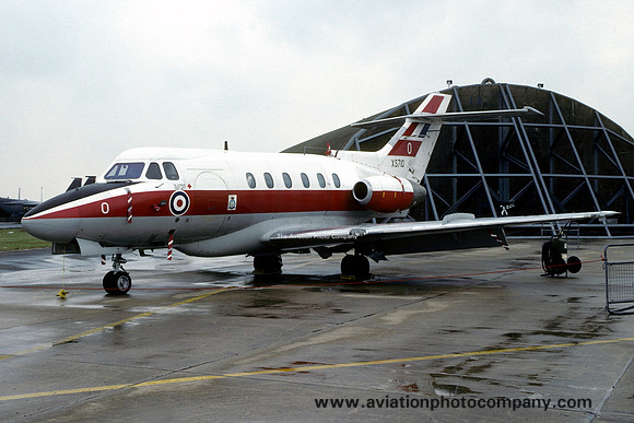 RAF 6 FTS HS125 Dominie T.1 XS710 (1992)