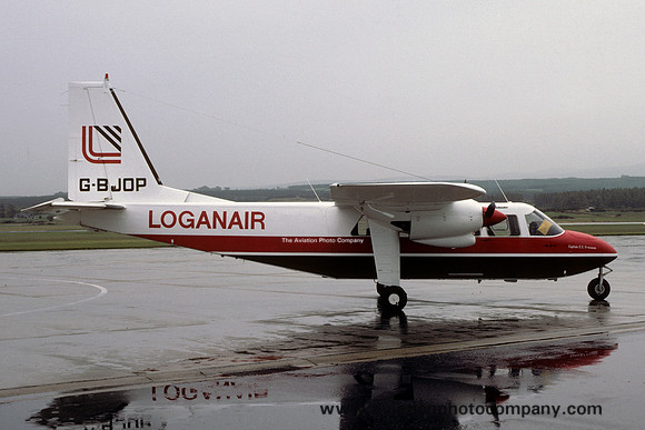 Loganair Britten Norman BN-2 Islander G-BJOP (1984)