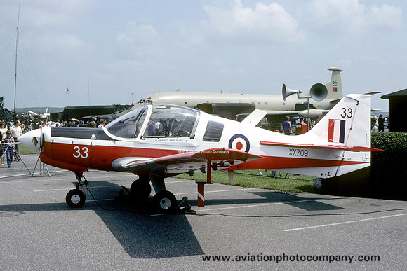 RAF 3 FTS SAL Bulldog T.1 XX709/33 (1981)