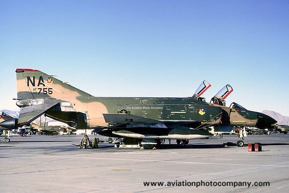 USAF 474 TFW 430 TFS McDonnell F-4D Phantom 66-7755/NA (1979)