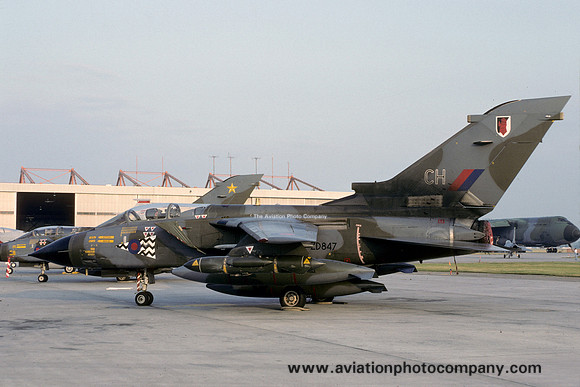 RAF 17 Squadron Panavia Tornado GR.1 ZD847/CH (1992)