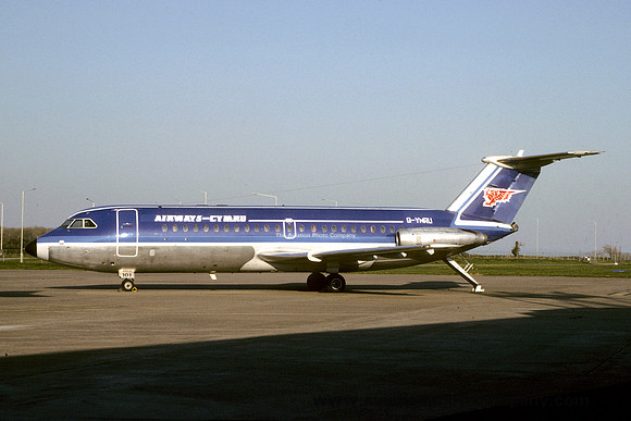 Airways Cymru BAC-111 G-YMRU (1984)