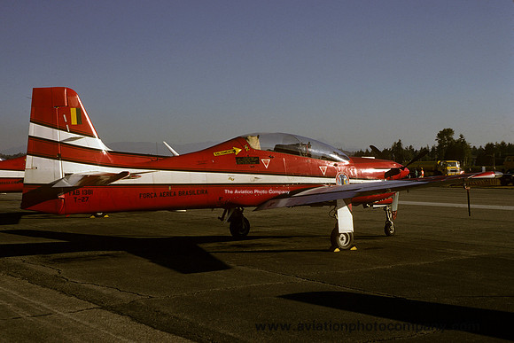 Brazilian Air Force Esq Fumaca Embraer Tucano 1381 (1987)
