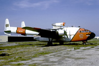 HV Flying Service Fairchild C-119B Flying Boxcar N13742 (1979)