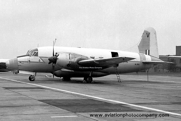 RAF 1 ANS Vickers Varsity T.1 WJ919/V at RAF Stradishall (1967)