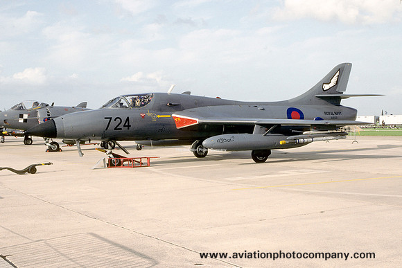 Royal Navy 899 Squadron Hawker Hunter T.8M XL603 (1992)
