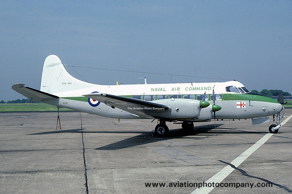 Royal Navy Naval Air Command De Havilland Heron C.4 XM296 (1985)