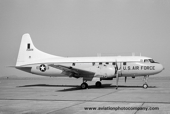 USAF Convair C-131A 52-5828 (1973)