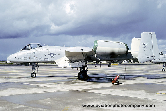 USAF 81 TFW Fairchild A-10A 77-0251/WR (1979)