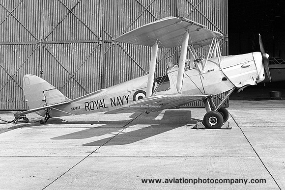 Royal Navy De Havilland Tiger Moth XL714
