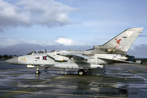 RAF 23 Squadron Panavia Tornado F.3 ZE07/EN (1992)