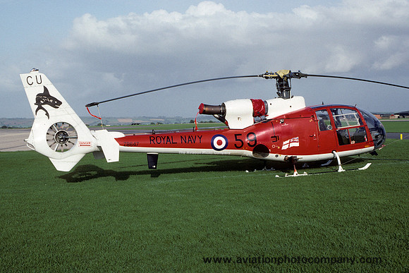 Royal Navy 705 Squadron Westland Gazelle HT.2 ZB647 (1992)