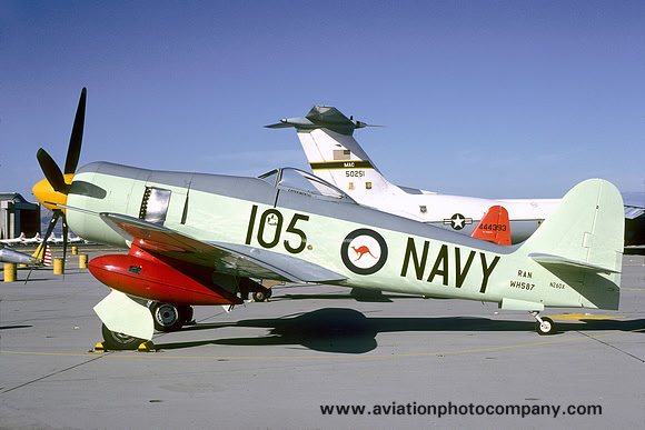 Royal Australian Navy Hawker Sea Fury N260X/WH587 (1983)