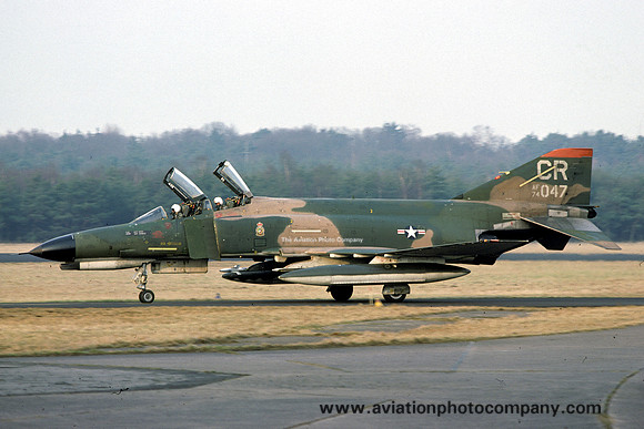 USAF 32 TFS McDonnell F-4E Phantom 74-1047/CR (1978)