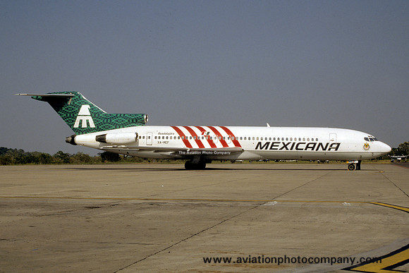 Mexicana Boeing 727-200/Adv XA-MEF (1998)