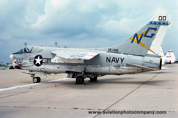 US Navy VA-146 LTV A-7E 156824/NG-300 (1975)