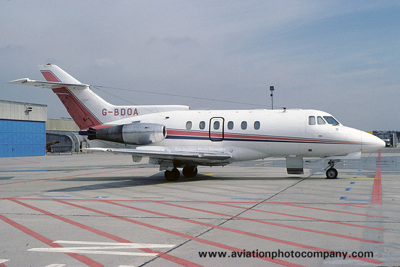 Hawker Siddeley HS125 G-BDOA (1981)