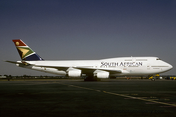 South African Boeing 747-400 ZS-SAY (1999)