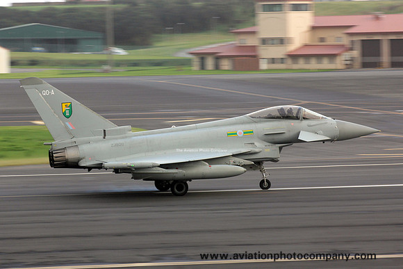 RAF 3 Squadron Eurofighter Typhoon FGR.4 ZJ920/QO-A at Lajes (2015)
