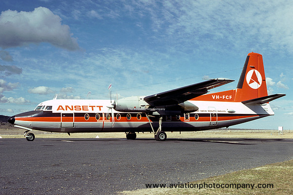 Ansett New South Wales Fokker F-27 VH-FCF (1979)