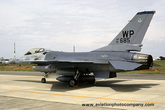 USAF 8 FTW 35 TFS GD F-16A 81-0685/WP (1984)