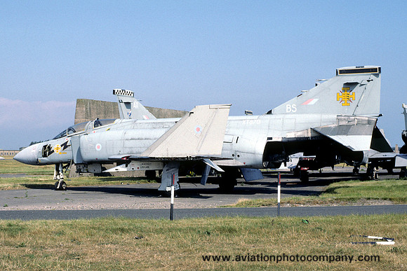 RAF McDonnell F-4M Phantom FGR.2 XT870/BS stored at RAF Leuchars (1991)