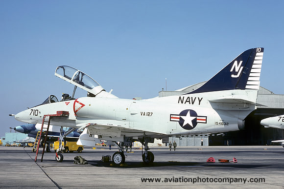 US Navy VA-127 Douglas TA-4J Skyhawk 154632/NJ-710 (1975)