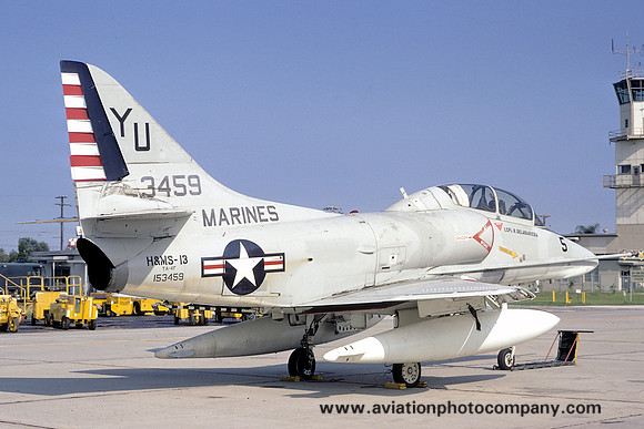 US Marines H&MS-13 Douglas TA-4F 153459/YU-5 (1972)